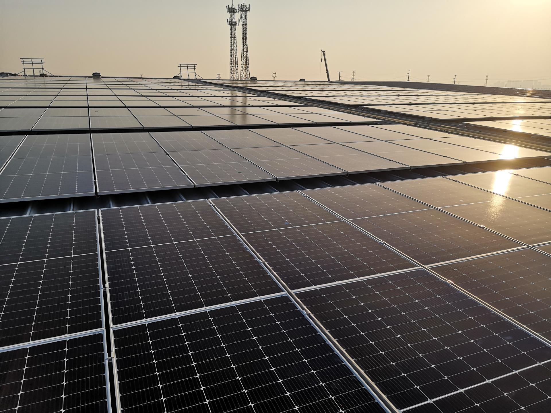 必发集团电气山东莱钢3.5MW光伏项目