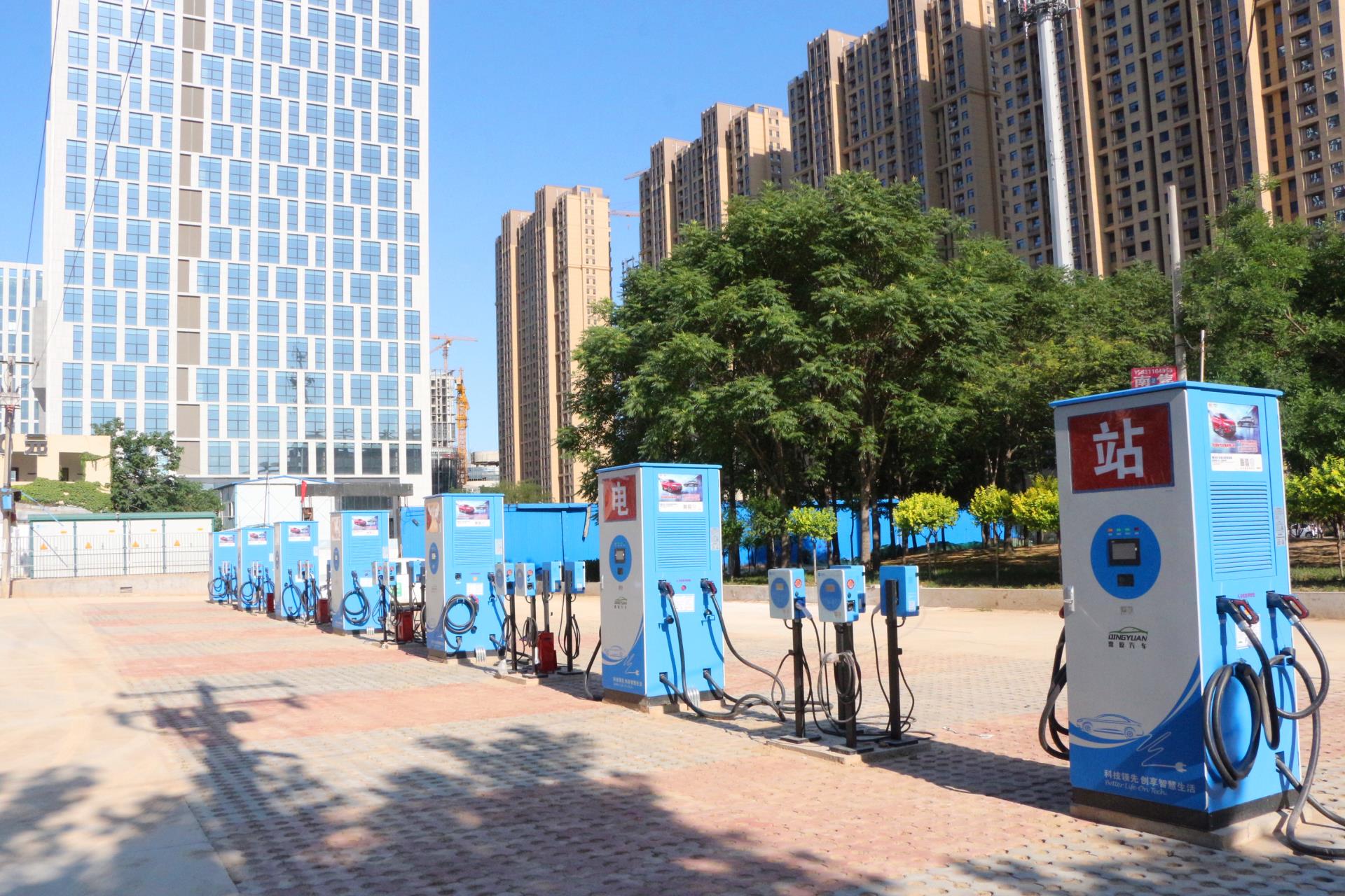 必发集团电气石家庄南焦客运汽车充电站项目